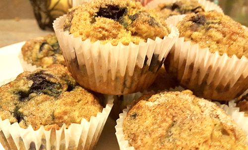 blueberry muffins recipe image
