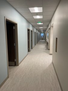 Cancer Center Hallway